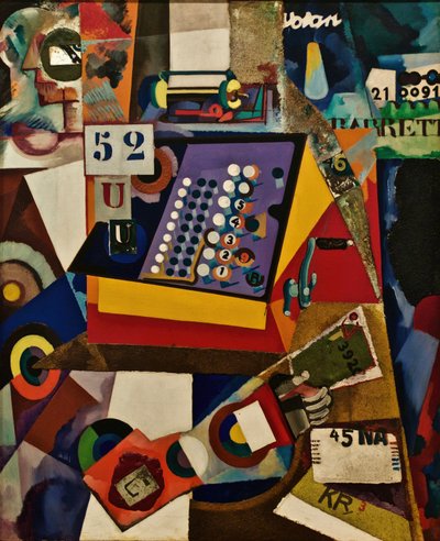 Caja registradora, c.1917 de Amadeu de Souza Cardoso
