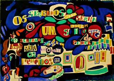 Poema serrano en color, c.1915 de Amadeu de Souza Cardoso