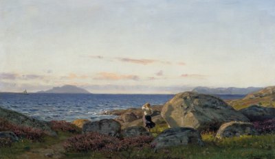 Desde Stavenes, fiordo de Sønd de Amaldus Nielsen