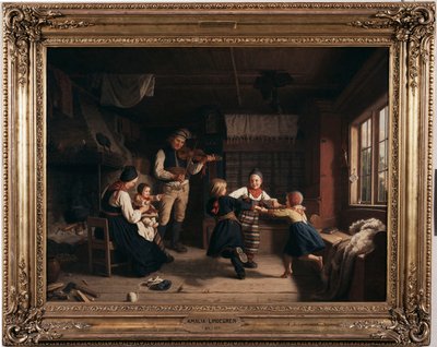 Domingo por la noche en una casa de campo del valle de Amalia Lindegren