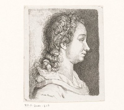 Retrato de la esposa del artista Georg Friedrich Schmidt de Amalie Baader