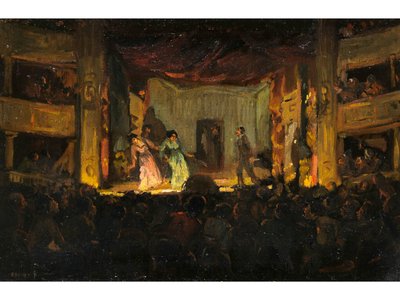 Amandus Faure Teatro popular San Francesco de Nápoles de Amandus Faure