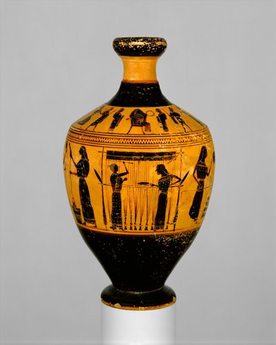 Lécito, c.550-530 a.C. de Amasis Painter