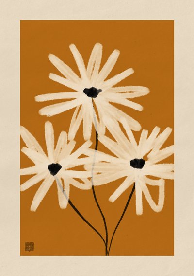 Flores de margarita silvestre de Amaze Atelier