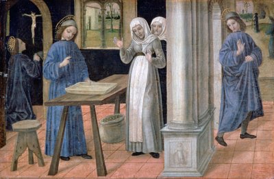 San Benito, c. 1480-1523 de Ambrogio Bergognone