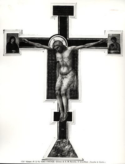 La Crucifixión de Ambrogio Bondone (school of) Giotto