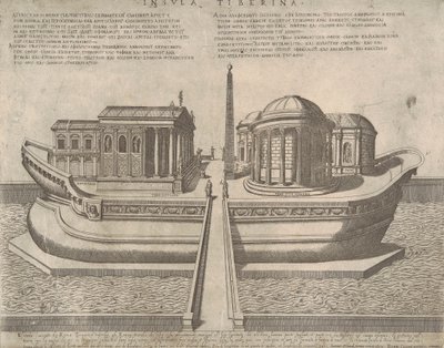 Isla Tiberina de Ambrogio Brambilla