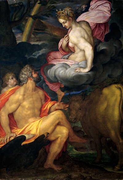 Júpiter, Juno e Io de Ambrogio Giovanni Figino