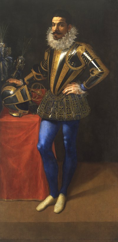 Retrato de Lucio Foppa, c.1590 de Ambrogio Giovanni Figino