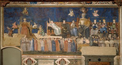 Alegoría del buen gobierno de Ambrogio Lorenzetti