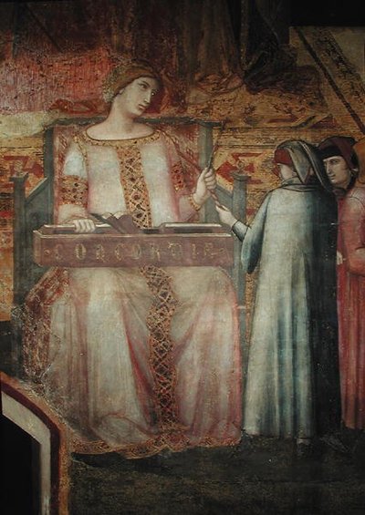 Alegoría del buen gobierno (detalle) de Ambrogio Lorenzetti