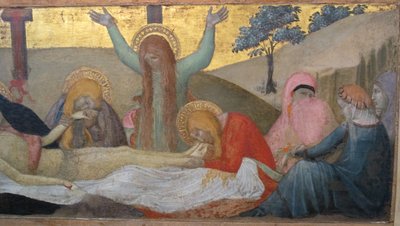 Ambrogio lorenzetti, madonna con el niño y santas m. maddalena y marta, de luto, 03 de Ambrogio Lorenzetti