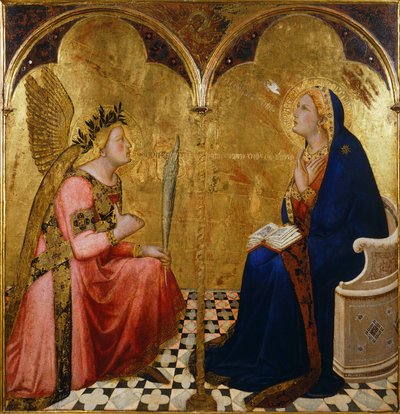 Anunciación de Ambrogio Lorenzetti