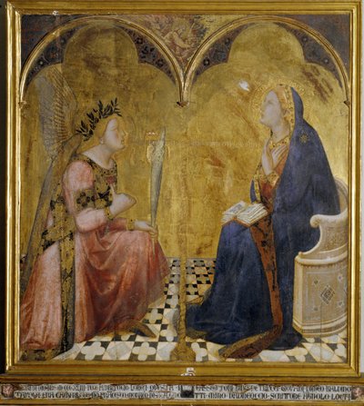 La Anunciación de Ambrogio Lorenzetti