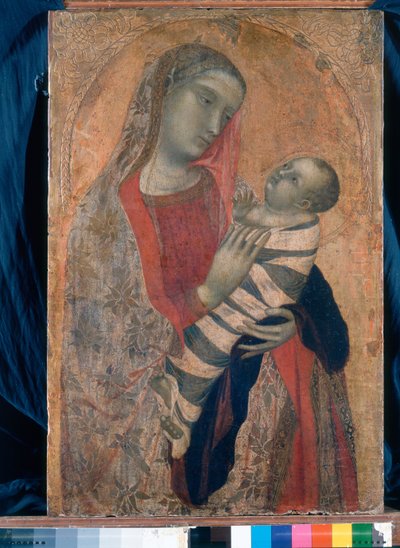 La Virgen y el Niño de Ambrogio Lorenzetti
