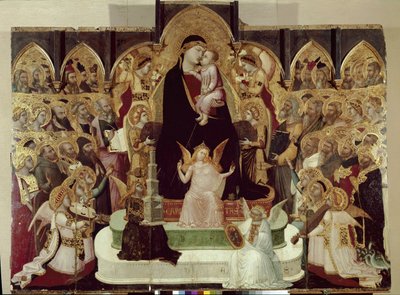 Maestà di Massa Marittima (Virgen en majestad) de Ambrogio Lorenzetti