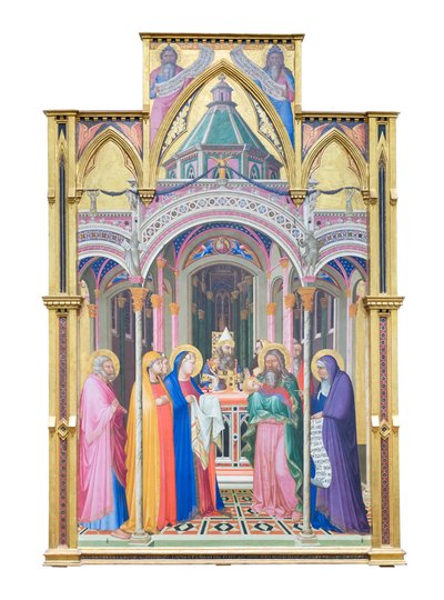 Presentación de Jesús en el templo de Ambrogio Lorenzetti