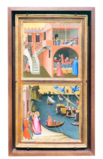 Historias de la vida de San Nicolás de Ambrogio Lorenzetti