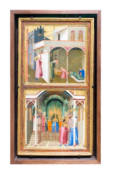 Historias de la vida de San Nicolás de Ambrogio Lorenzetti