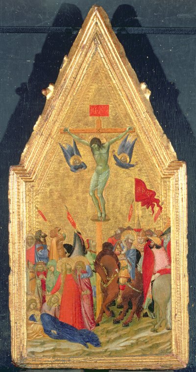 La crucifixión, c.1348-49 de Ambrogio Lorenzetti