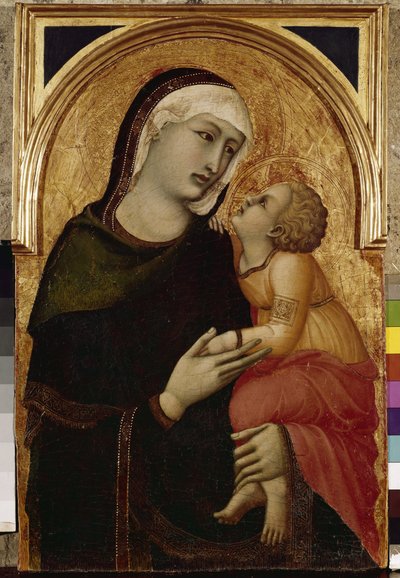 Virgen y Niño de Ambrogio Lorenzetti