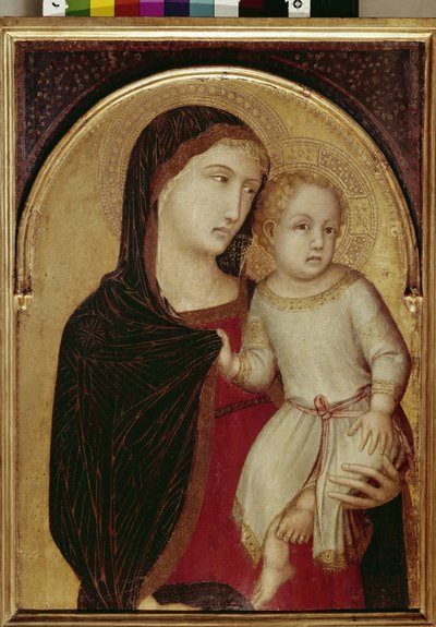 Virgen y Niño de Ambrogio Lorenzetti