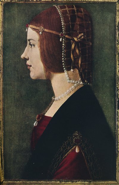 Retrato de una joven, c1490, 1936 de Ambrogio de Predis