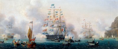Traslado de las cenizas de Napoleón I el 7/10/1840 de Ambroise Louis Garneray