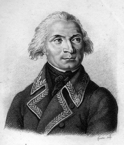 Charles Pichegru. General francés (1761 a 1804). en Retratos de los generales franceses. Grabado por Ambroise Tardieu en 1818. Colección Stella. de Ambroise Tardieu