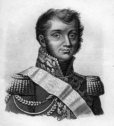 Conde Henri Gatien Bertrand (1773-1844), general francés.- en "Retratos de los generales franceses que siguieron a las victorias y conquistas de los franceses". Grabado por Ambroise Tardieu en 1818. Colección Stella. de Ambroise Tardieu
