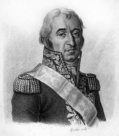 François CHASSELOUP LAUBAT (1754-1833) - en "Portraits des généraux français en suite les victoires et conquêtes des Français". Grabado por Ambroise Tardieu en 1818. Colección Stella. de Ambroise Tardieu