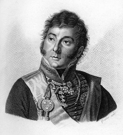 Guillaume Joseph Nicolas LAFON BLANIAC (1773-1833) - en “Retratos de los generales franceses tras las victorias y conquistas de los franceses”. Grabado por Ambroise Tardieu en 1818. Colección Stella. de Ambroise Tardieu