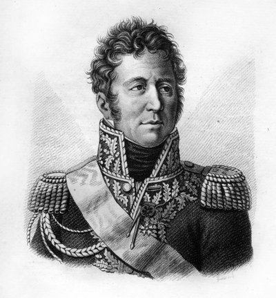Jacques Alexandre Bernard Law, Marqués de Lauriston, Mariscal de Francia (1768-1828). En 