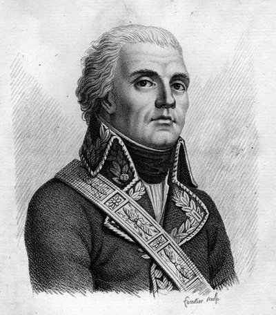 Jacques Dugommier, General Francés (1738-1794). Retratos de los Generales Franceses. Grabado por Ambroise Tardieu en 1818. Colección Stella de Ambroise Tardieu
