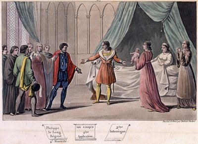 Juan I póstumo (1316-1316), nació rey y murió después de 6 días de Ambroise Tardieu