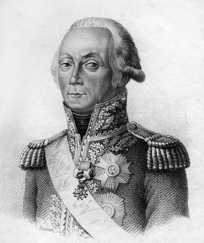 Mariscal Kellermann. François Etienne Christophe Kellermann, Duque de Valmy Mariscal de Francia (1735-1820) - en 