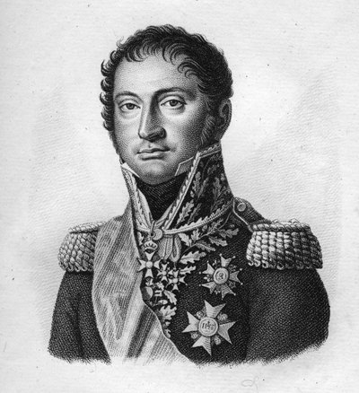 Mariscal Reille. Honoré Charles, Conde Reille Mariscal de Francia (1775-1860) - en “Retratos de los generales franceses tras las victorias y conquistas de los franceses”. Grabado por Ambroise Tardieu en 1818. Colección Stella. de Ambroise Tardieu