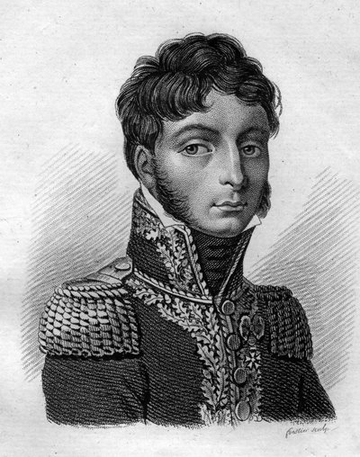 Philippe Paul, Conde de Ségur (1780-1873), general e historiador francés. En "Portraits des généraux français en suite les victoires et conquêtes des Français". Grabado por Ambroise Tardieu en 1818. Colección Stella. de Ambroise Tardieu