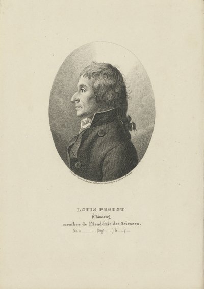 Retrato de Joseph Louis Proust 1754-1826, c. 1800 de Ambroise Tardieu
