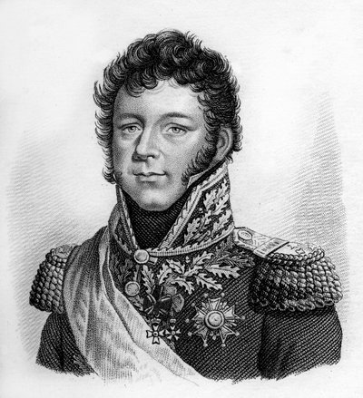 Retrato del general Nicolas Joseph Maison (1771-1840). Grabado por Ambroise Tardieu en 1818. Colección Stella. de Ambroise Tardieu