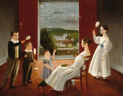 Los hijos de Nathan Starr, 1835 de Ambrose Andrews