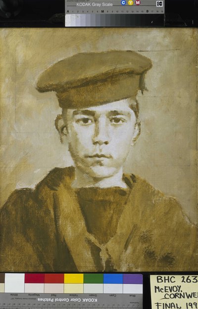 John Travers Cornwell, Primer clase de Ambrose McEvoy