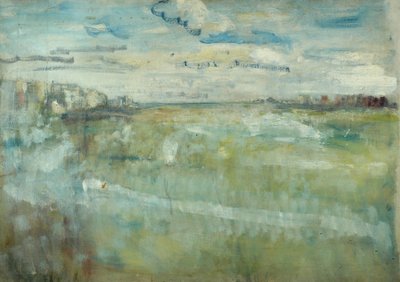 Paisaje en América de Ambrose McEvoy