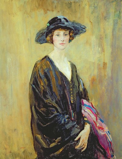 Retrato de Dorothy Una Ratcliffe (1891-1967) de Ambrose McEvoy
