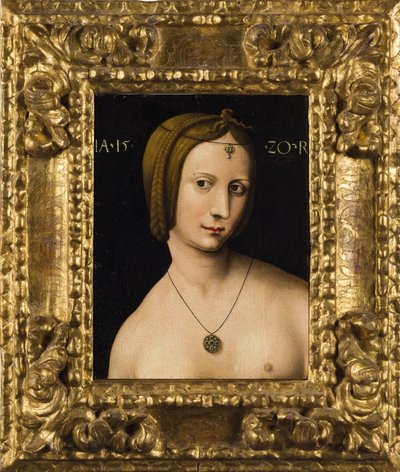 Retrato de una dama, 1520 de Ambrosius Benson