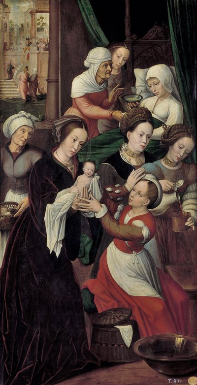 La Natividad de la Virgen María de Ambrosius Benson