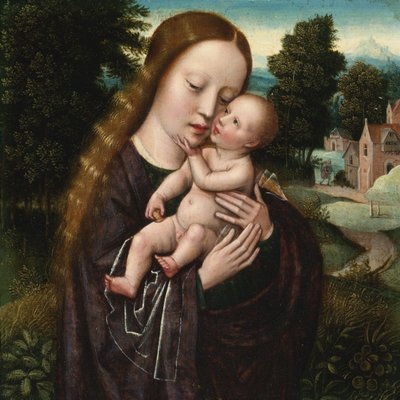 Virgen y Niño de Ambrosius Benson