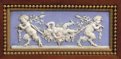 Panel de una consola de Napoleón III, al estilo de Jacob, por Maison Millet, París, c.1865 de Ambrosius the Elder Bosschaert