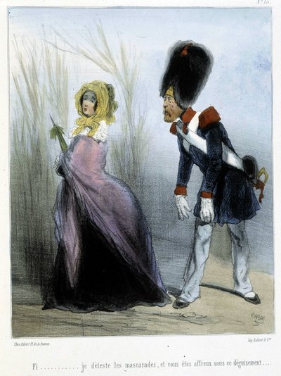 Caricatura - en “Madeleines” por Cham, c.1870-1880 de Amédée de Noé