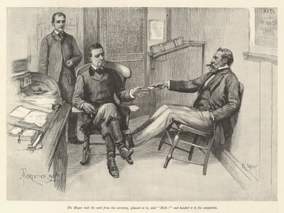 Un pupilo de la Puerta Dorada, por Bret Harte de Amedee Forestier